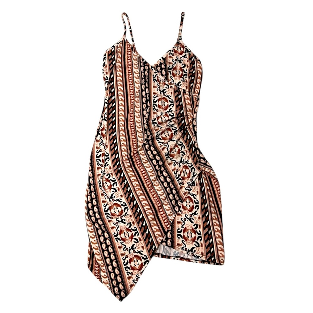 Patterned Strappy Dress